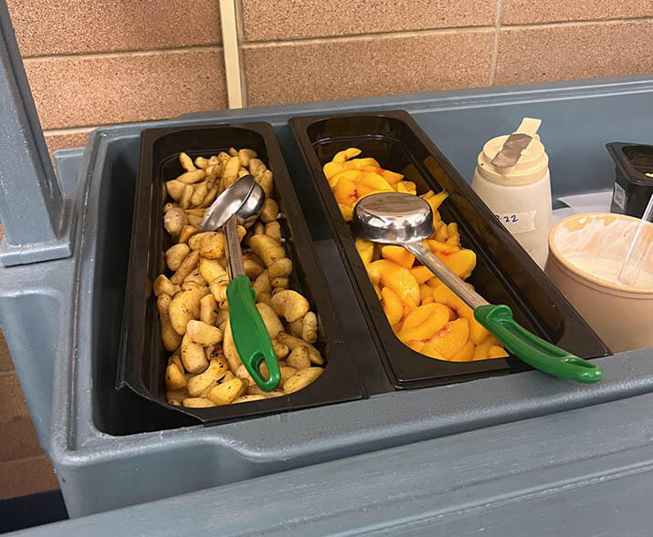 Simplot's fruit featured in K-12 salad bar