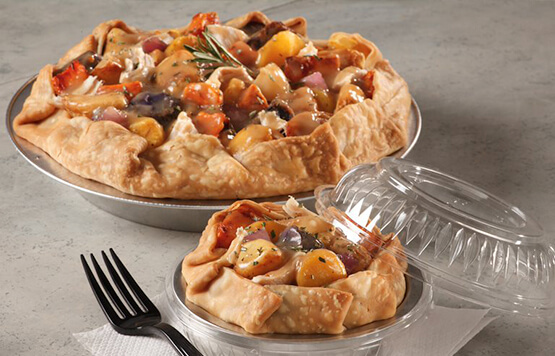 Deli Chicken and Roasted Root Vegetable Pot Pie