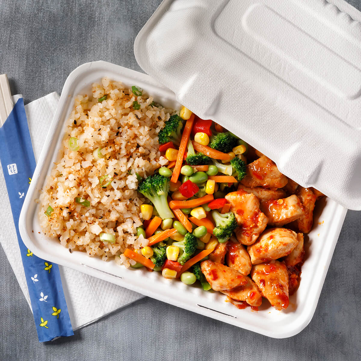 Cauliflower, Chicken and Kyoto Vegetable Firecracker Stir Fry Recipe