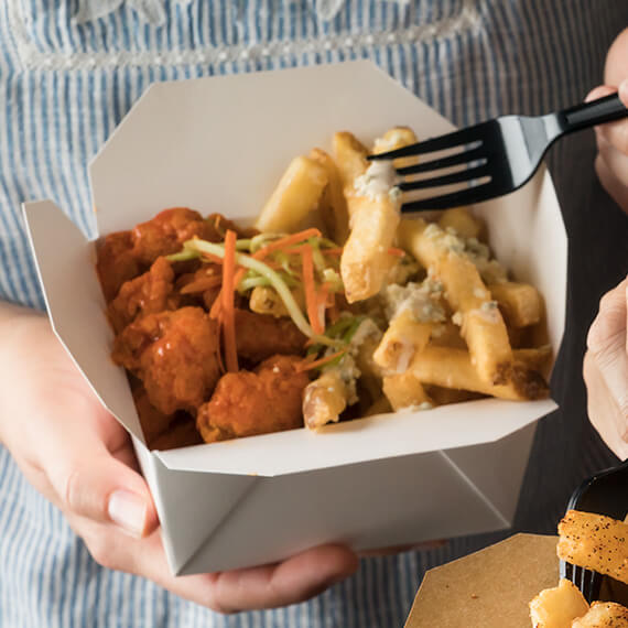 Delivery Fry Recipe Buffalo Chicken Poutine