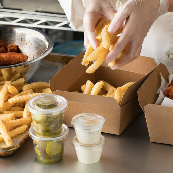 Delivery Fries Nashville Hot