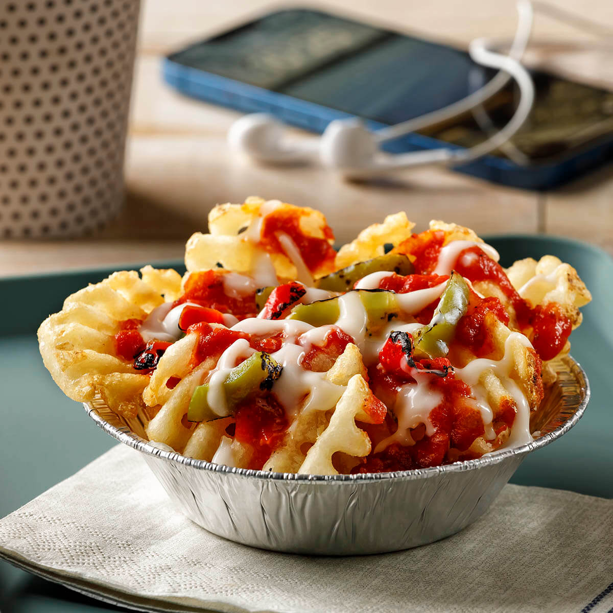 Lattice Pizza Fries Recipe