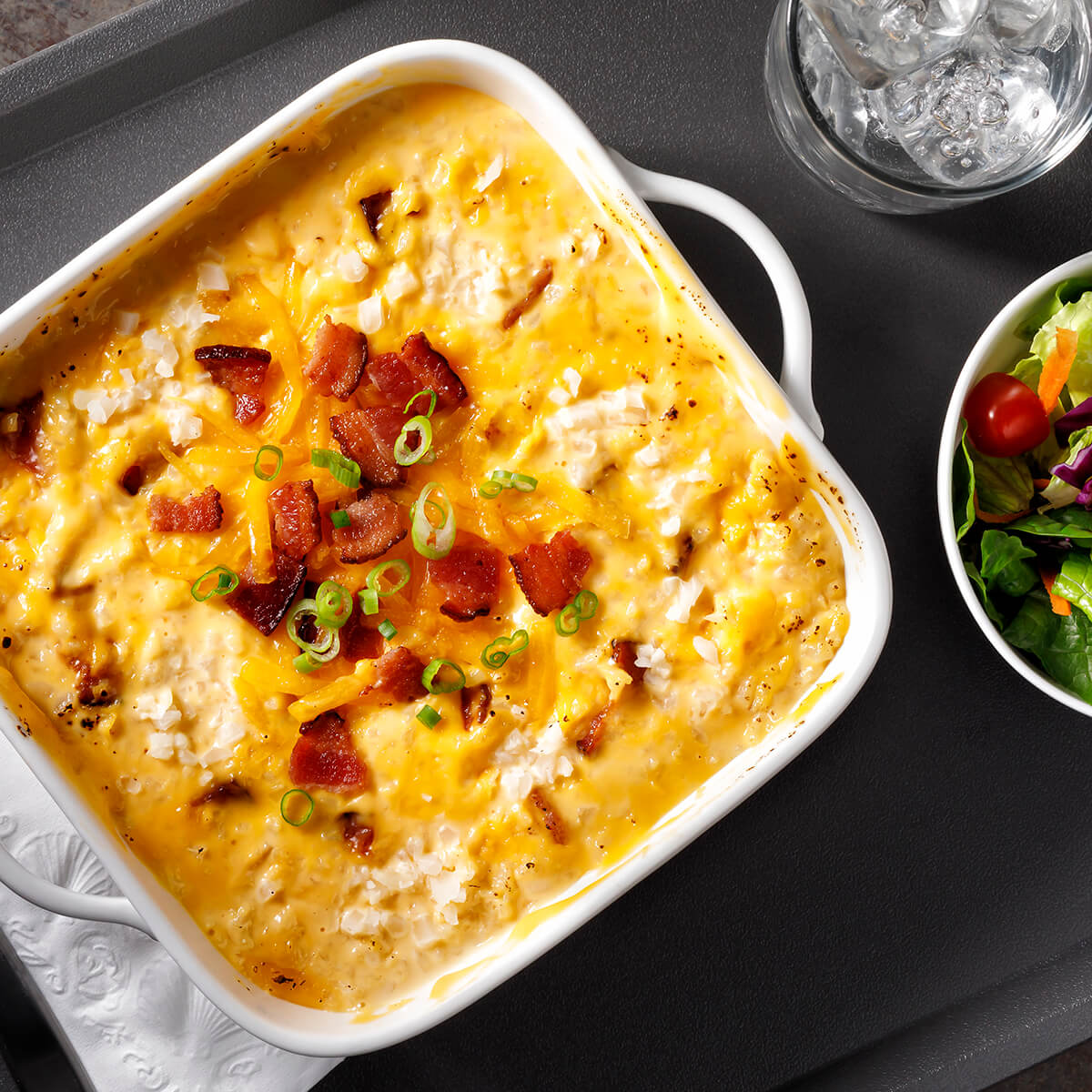 Loaded Cauli-Rice and Cheese Recipe