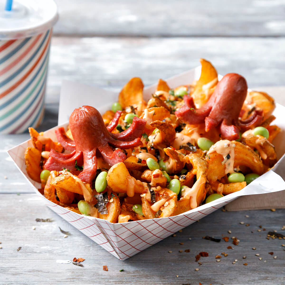 Korean Street Cart Fries Recipe