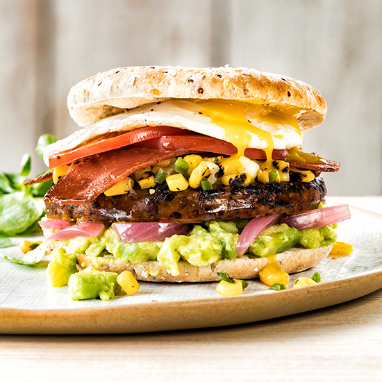 Brunch Veggie Burger